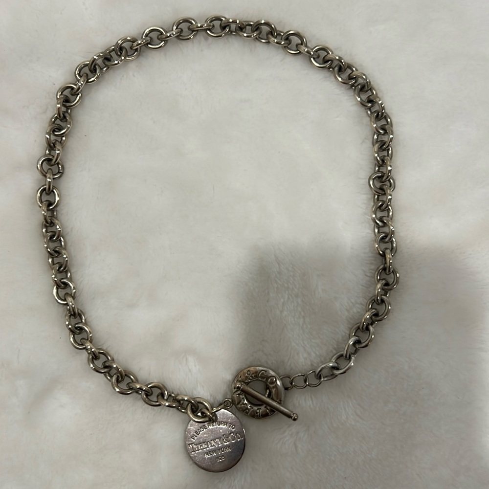 Tiffany & Co. chain link necklace 925